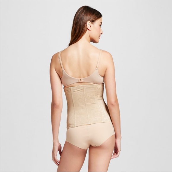 Maidenform Firm Control Waist Cincher Size Small Tan, NWT - Picture 2 of 4